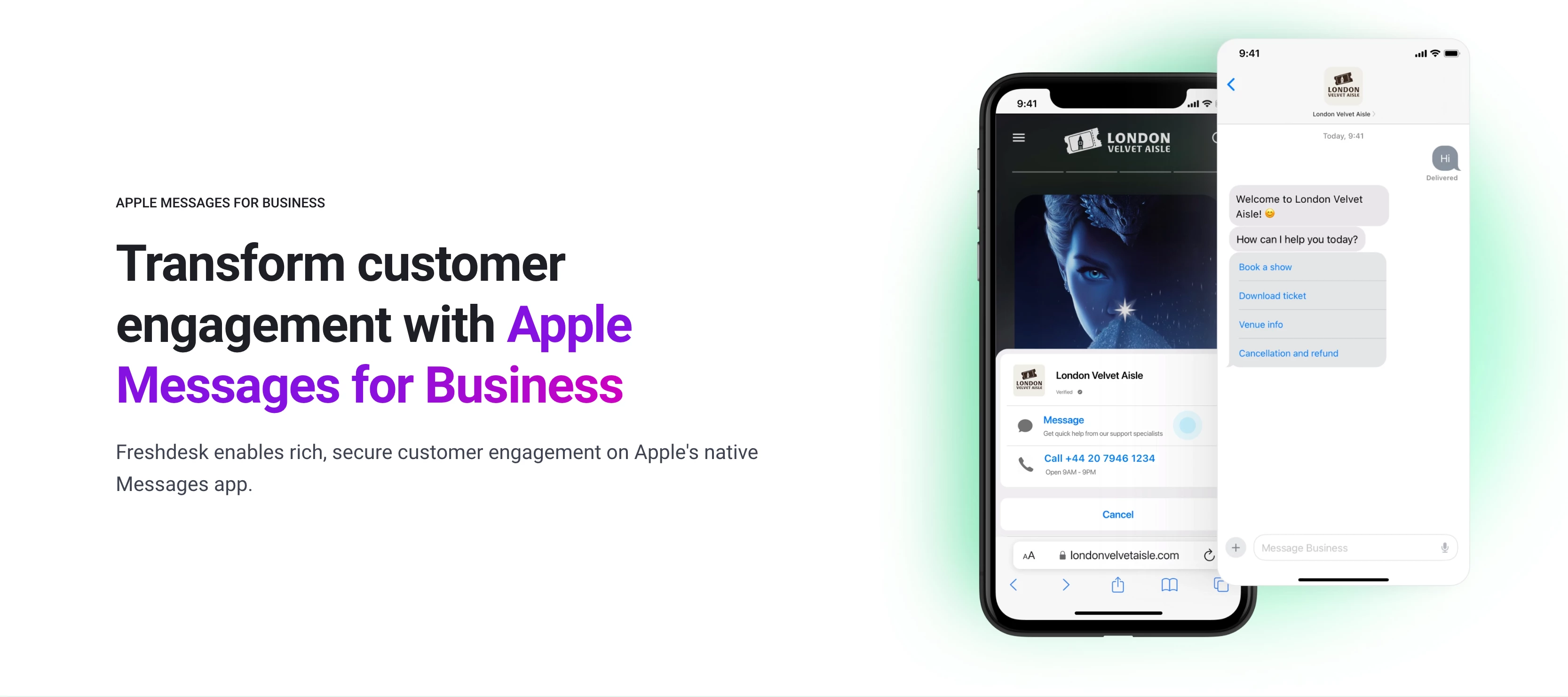 From Search to Sale in One Message: Freshworks + Apple Messages for Business
