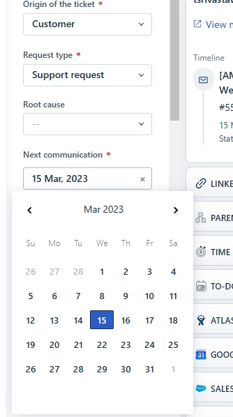 Automation Rule Should Allow To Set The Next Communication Date Based 