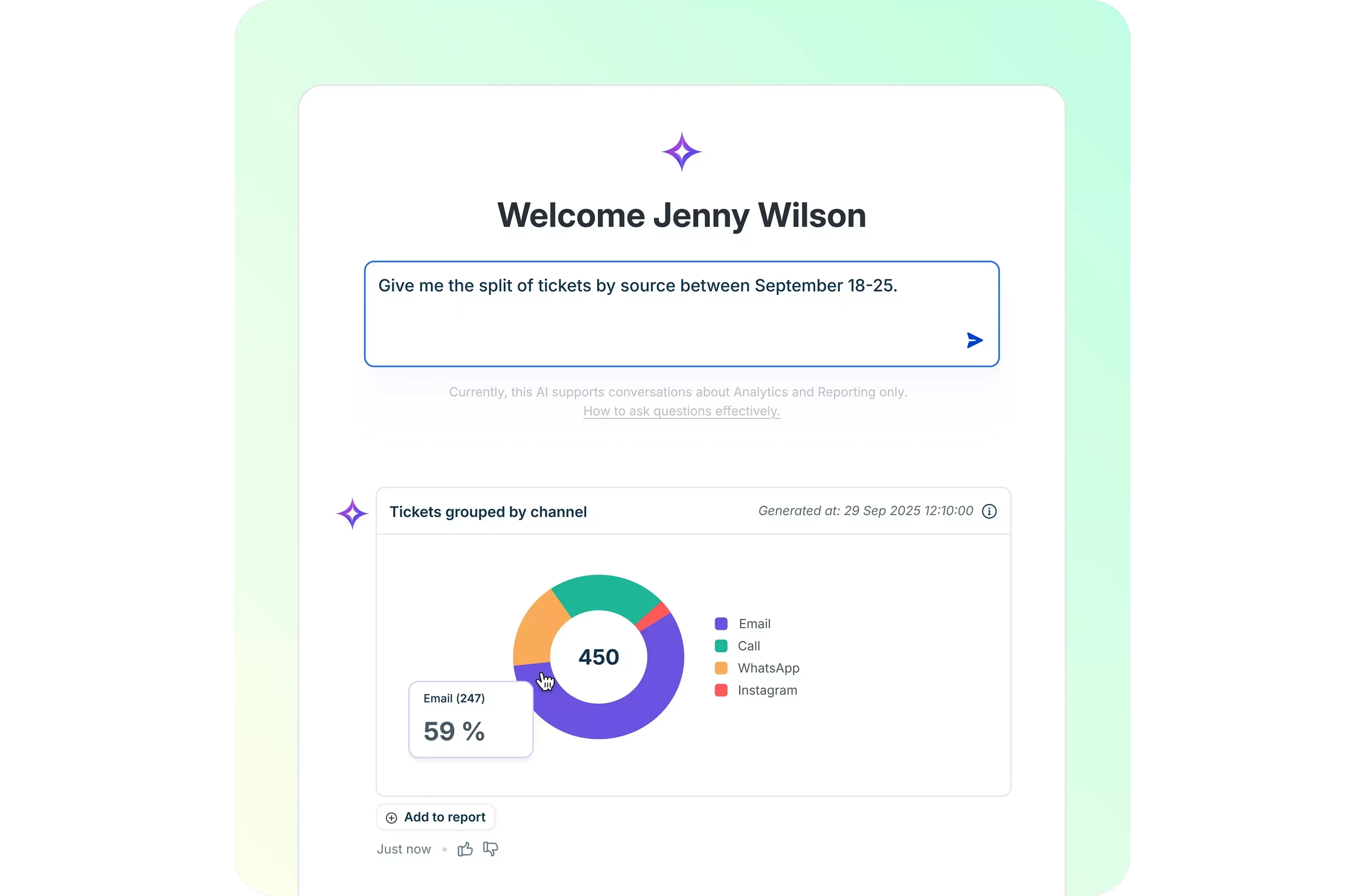 Freddy AI Customer Experience