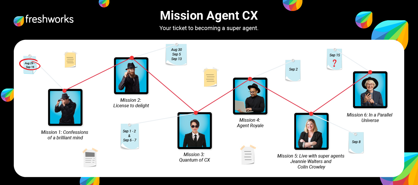 Mission: Agent CX initialized | Take a look at your operation brief