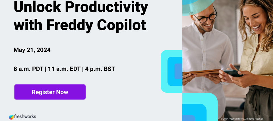 Unlock Productivity with Freddy Copilot