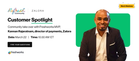 Community Spotlight: AMA with Freshdesk MVP, Kannan, Director of payments, Zalora