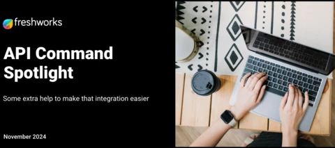 Freshsales API Commands - Spotlight