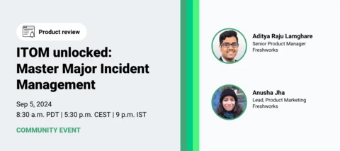 ITOM Unlocked >>> Master Major Incident Management