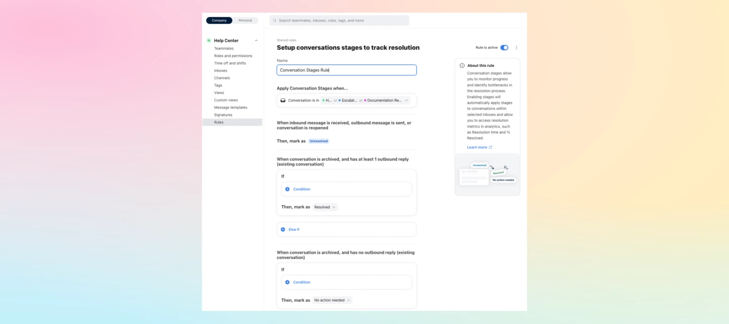 Customize your resolution analytics | Community