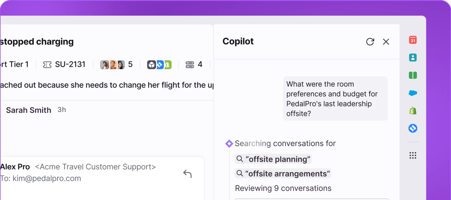 Get an AI assistant that sees the full customer relationship with the ...