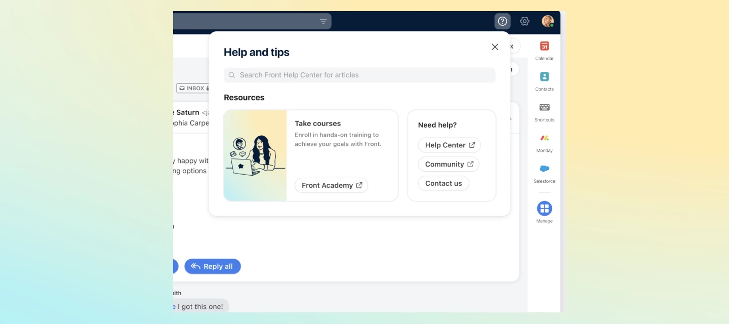 Quicker access to educational resources | Community