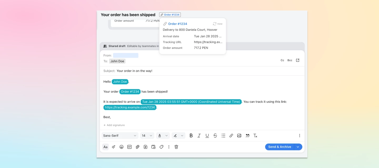 Use Connector data in message templates | Community
