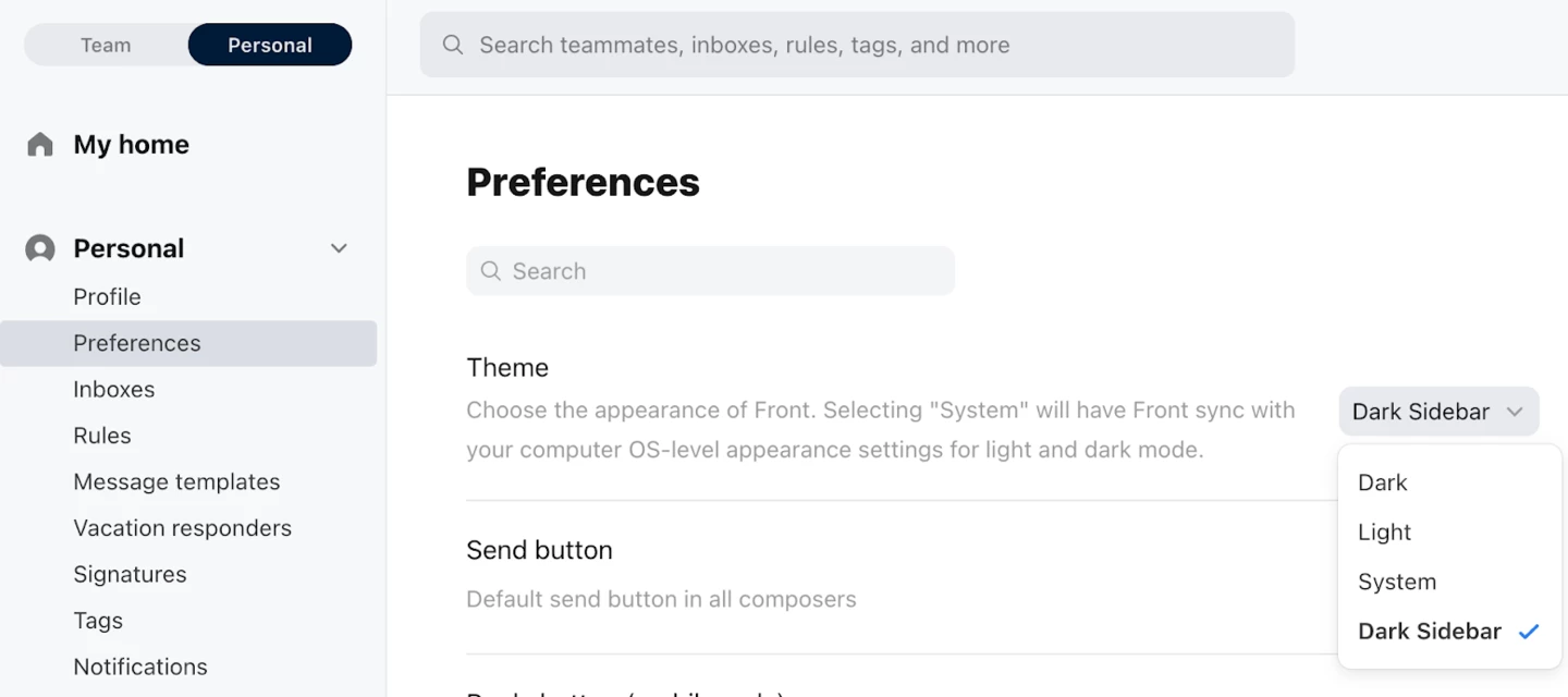 The dark sidebar is back! | Community
