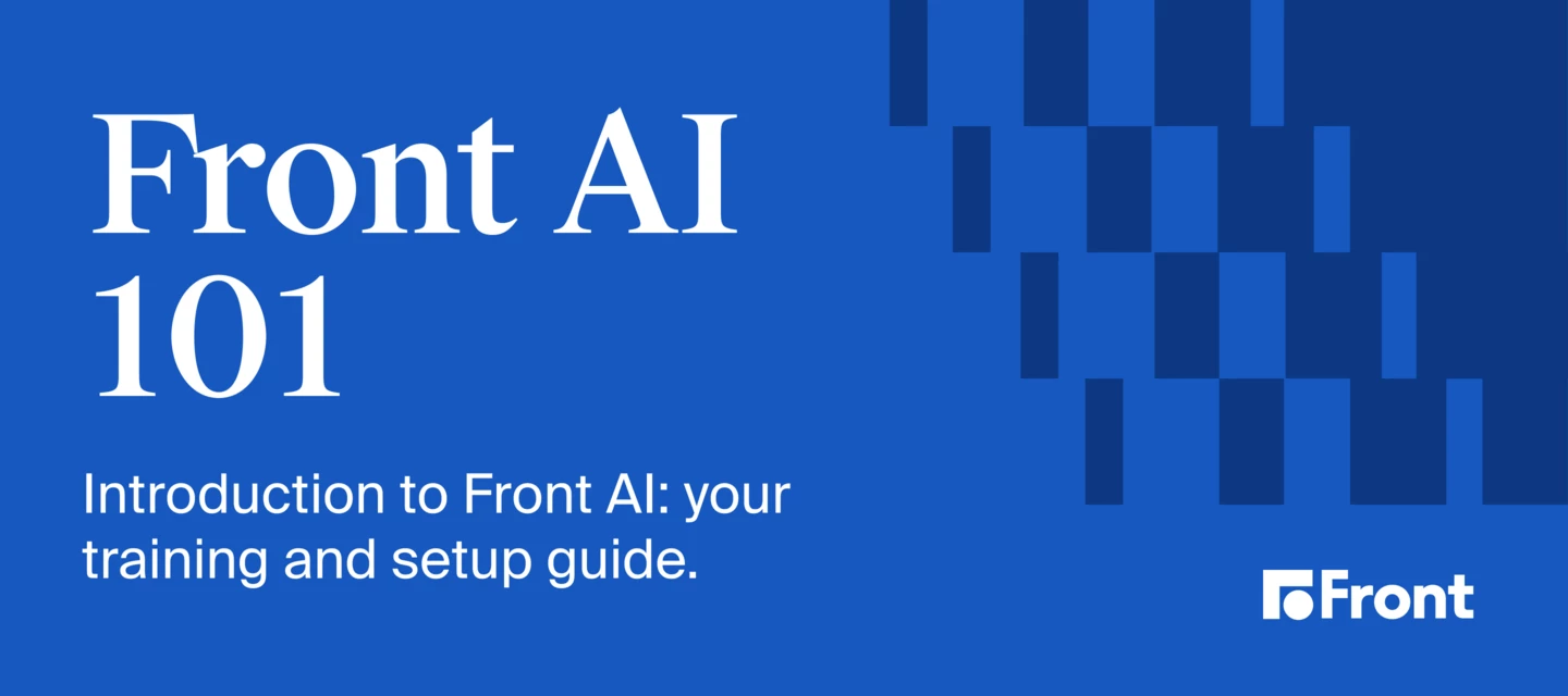 🤖 Join us live for Front AI 101 in EMEA and US time zones | Community