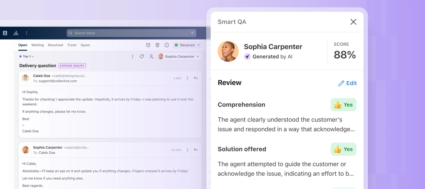 How Front Uses Front: Smart QA for support managers | Community
