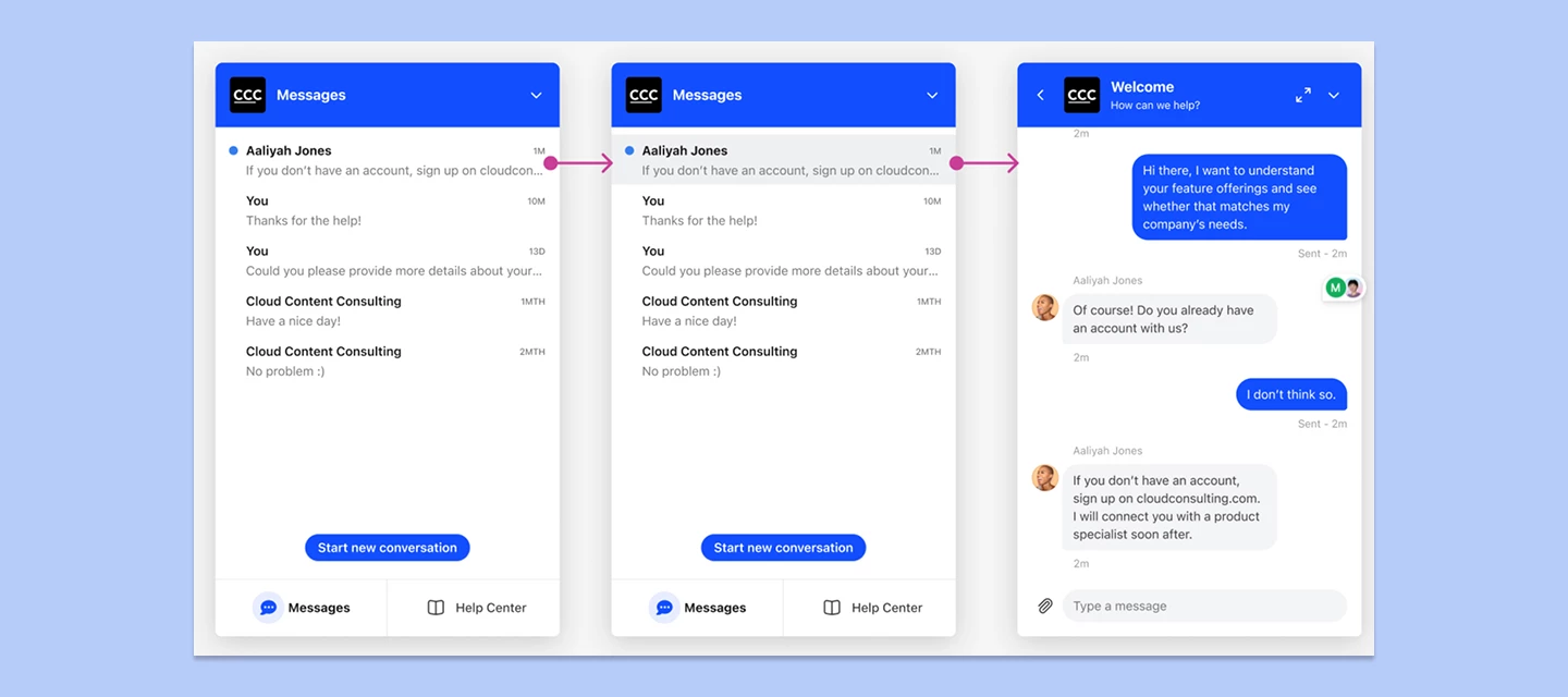 Support multiple chat conversations & access chat history | Community