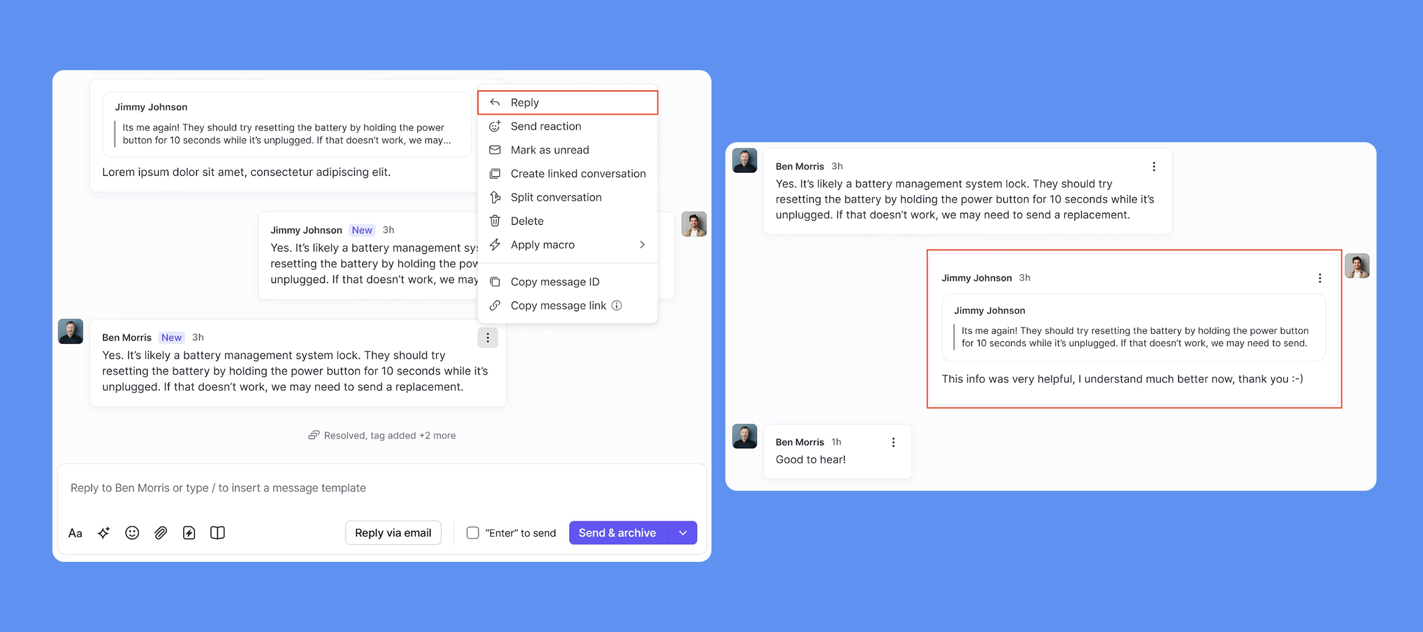 Reply to WhatsApp messages in your inbox