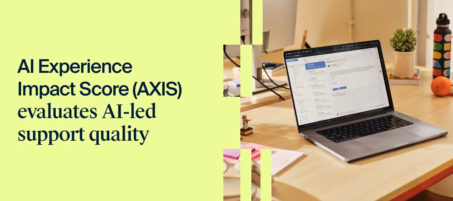 A new North Star metric for AI-powered customer support: the AI Experience Impact Score (AXIS)