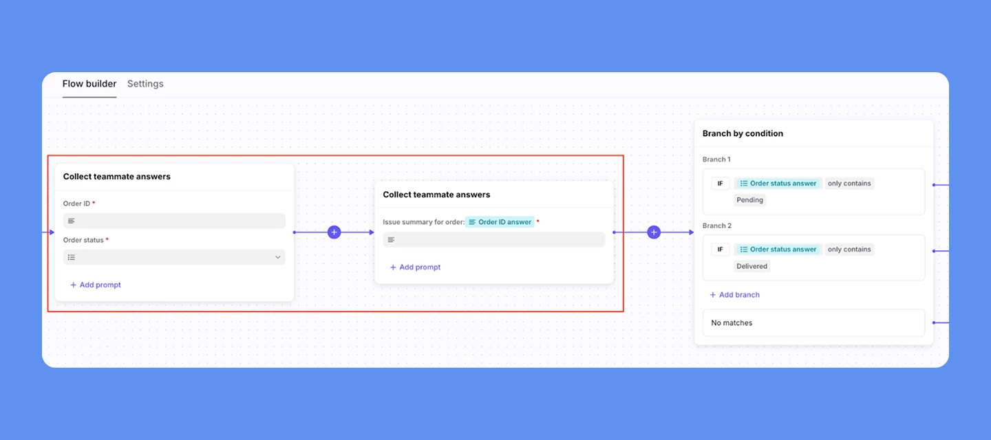 Create structured multi-step macros