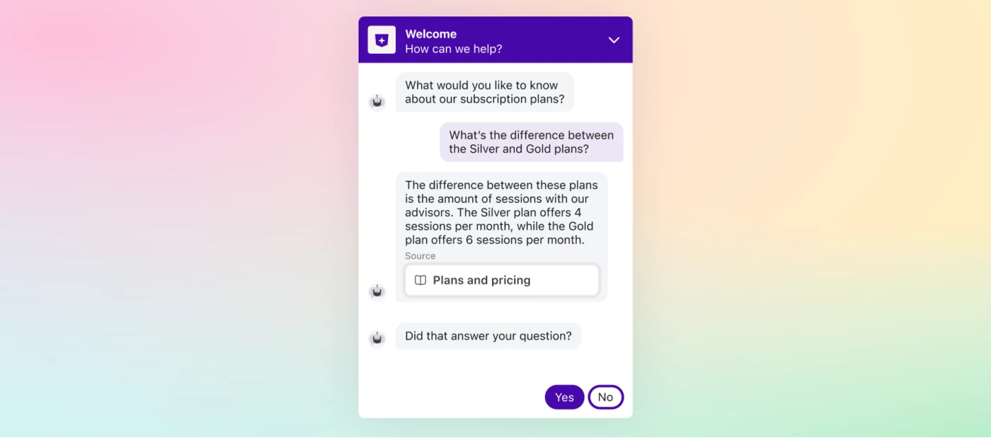 Power up Front Chat with AI Answers | Community
