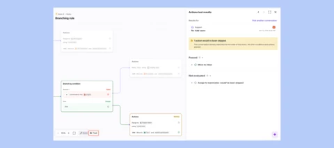 Test branching rules before they go live