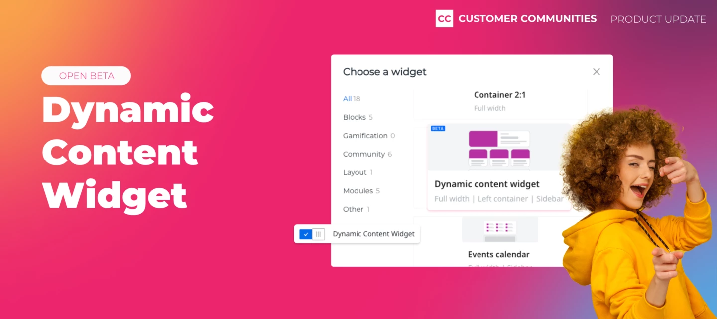 New! Dynamic Content Widget Open Beta | Gainsight Community