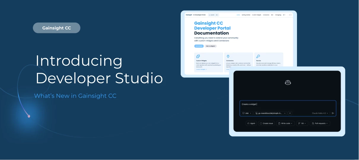 Gainsight CC: Build Custom Community Extensions with Developer Studio ...