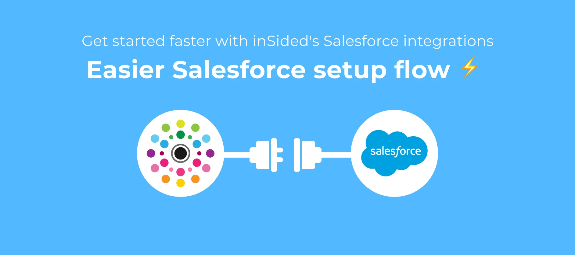 ☁️ Get started faster with inSided's Salesforce integrations: easier setup flow now available