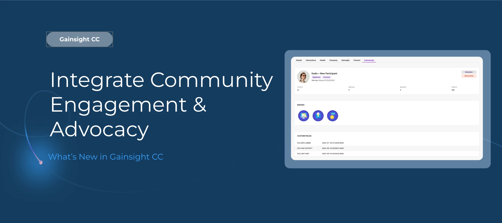 Gainsight CC: Connect Your Community and Advocacy Programs with the Champion Integration