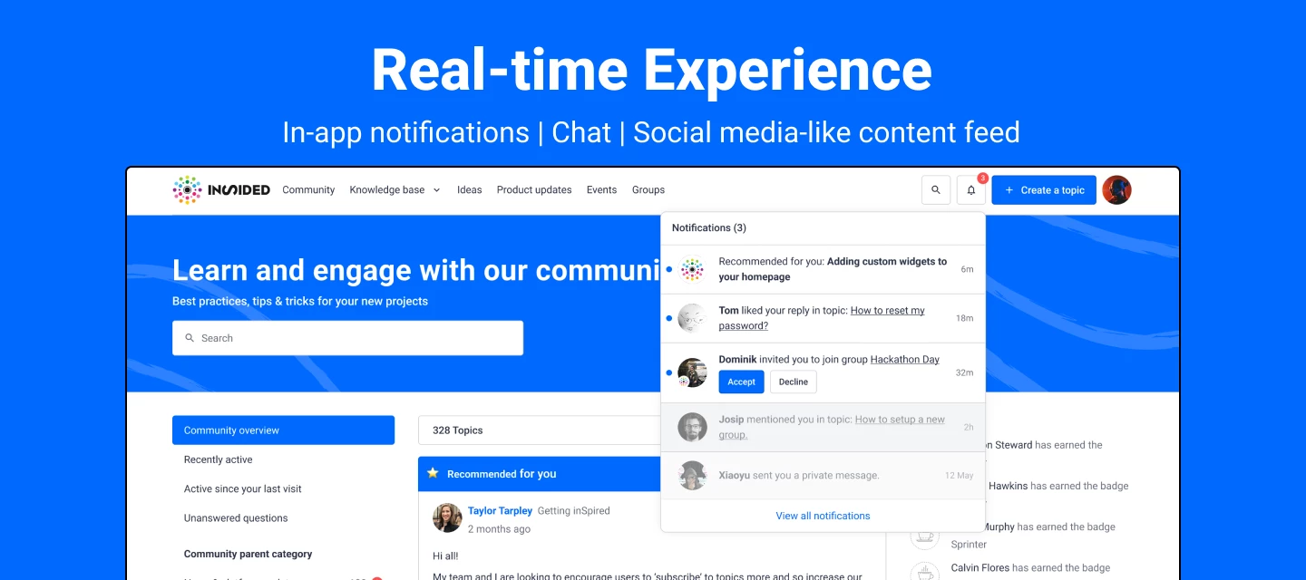 Research: Real-time Experience