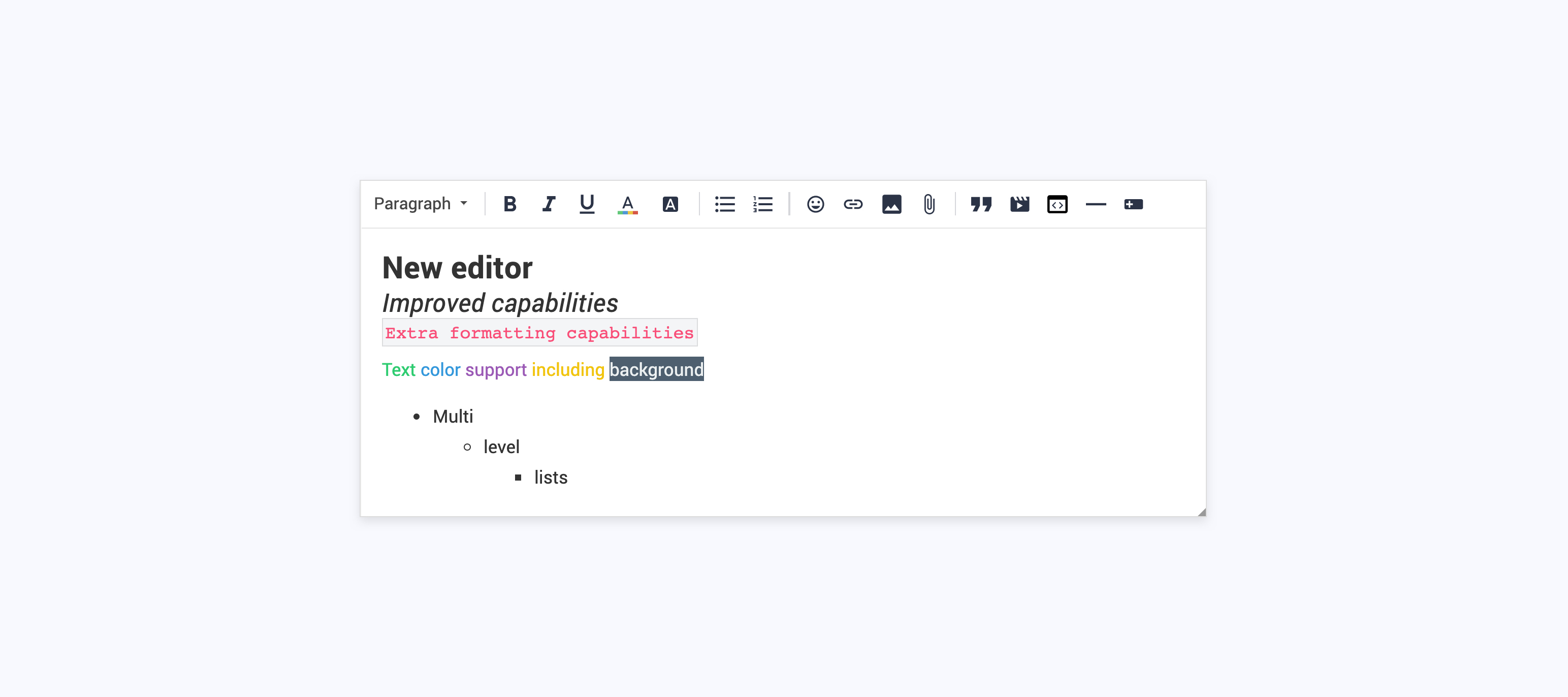 Write better articles with the improved editor