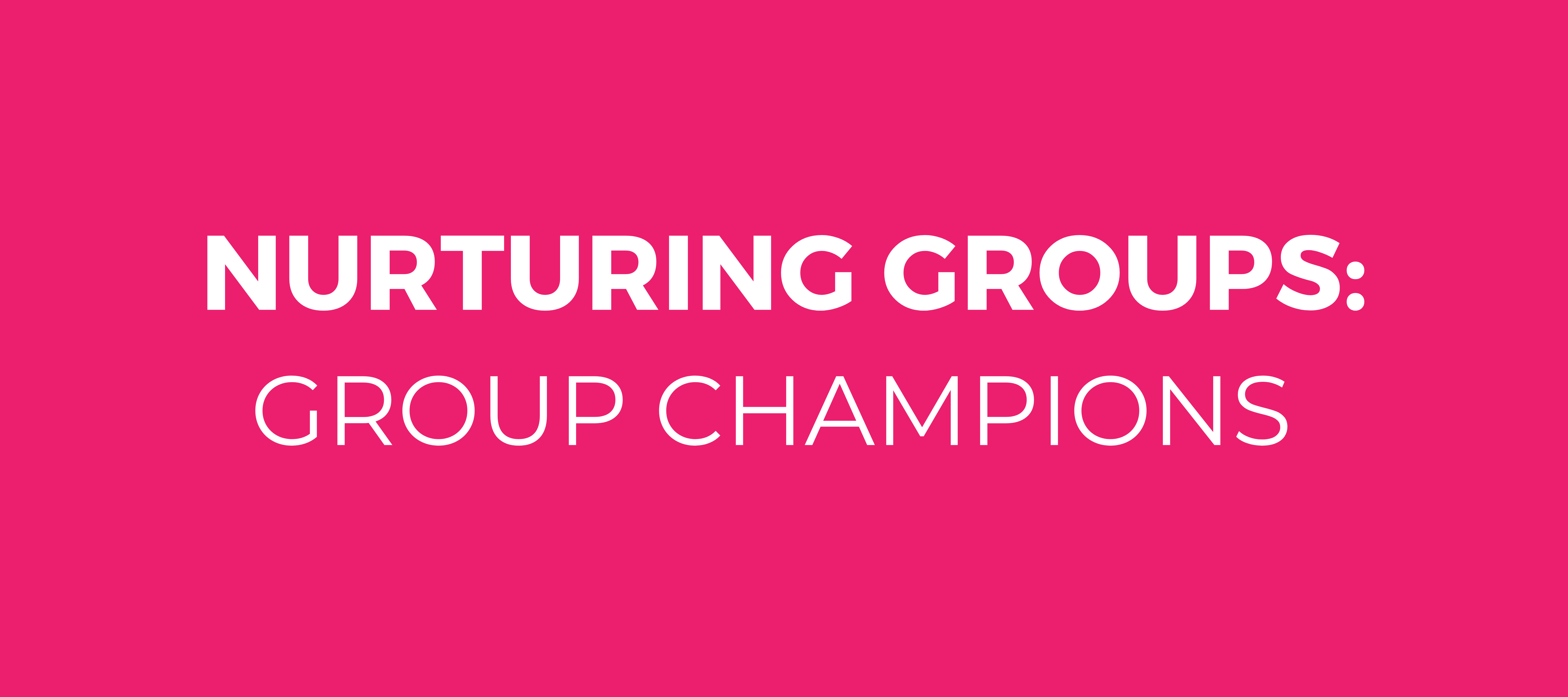 Giving Group ownership for Group Champions