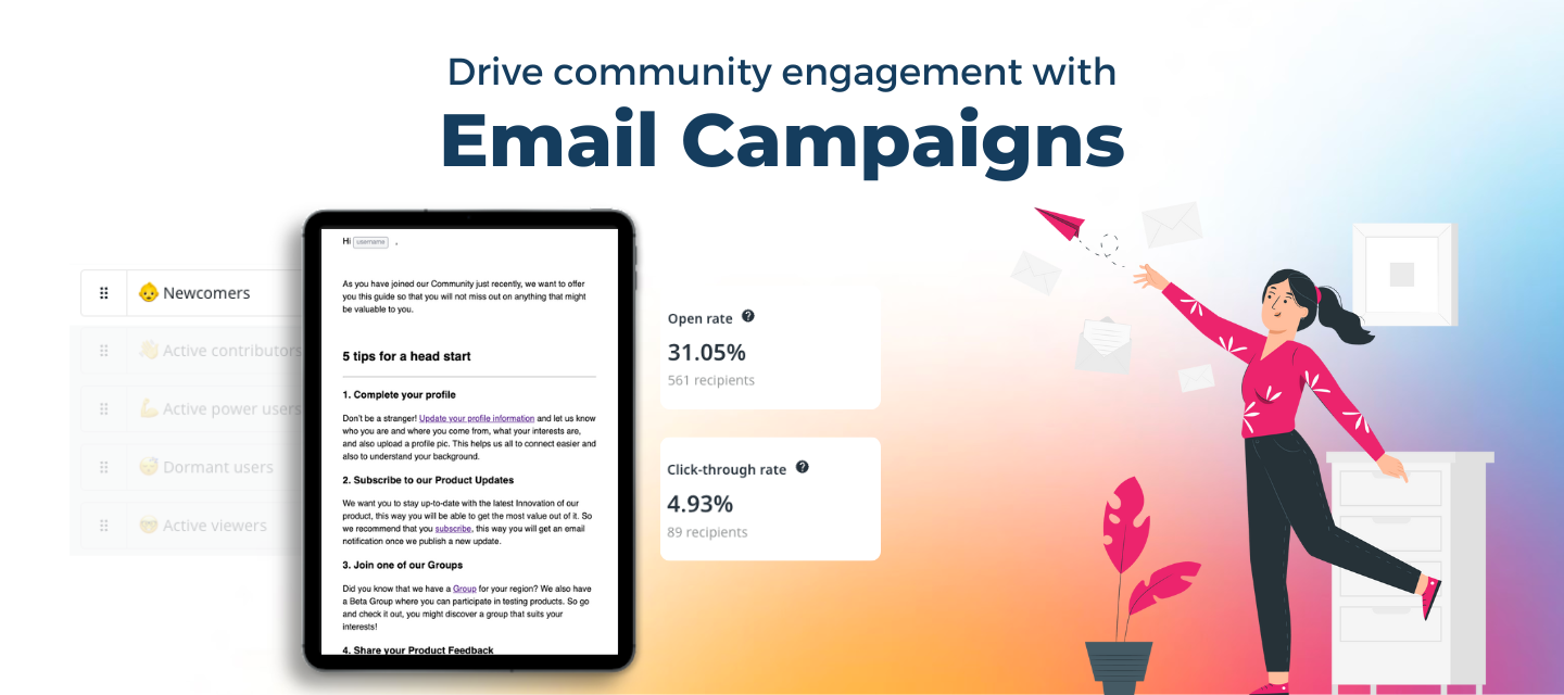 Drive Community Engagement with Email Campaigns