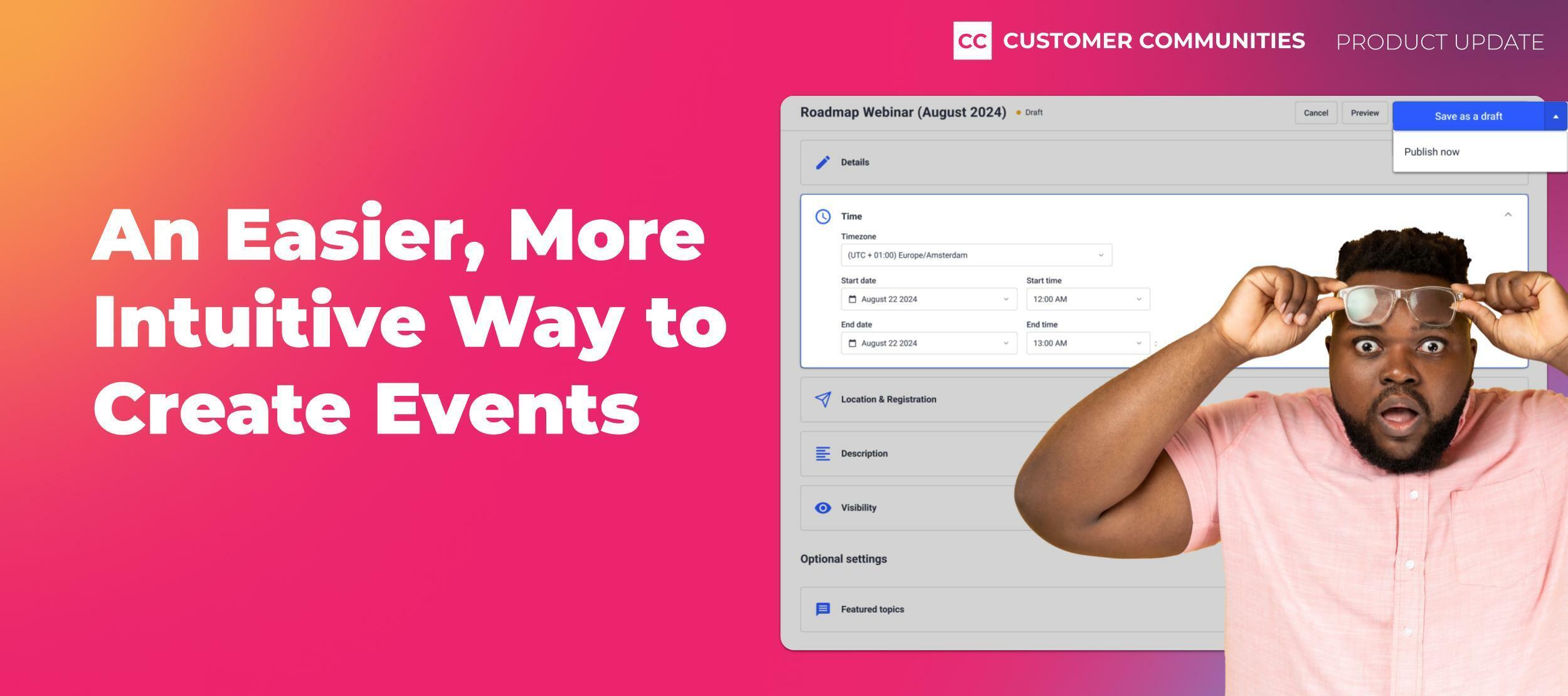 An Easier, More Intuitive Way to Create Events