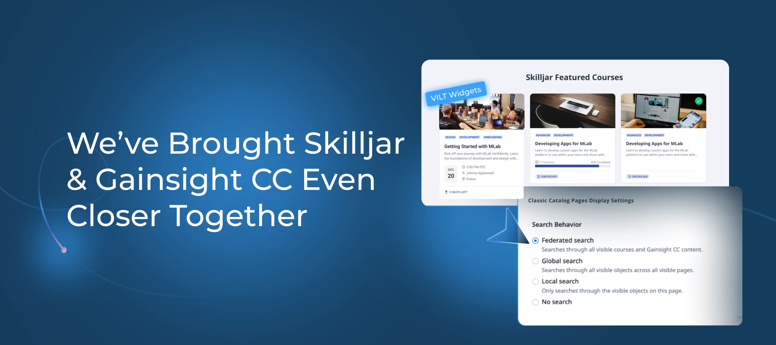 Skilljar + Gainsight Customer Communities Integration Enhancements