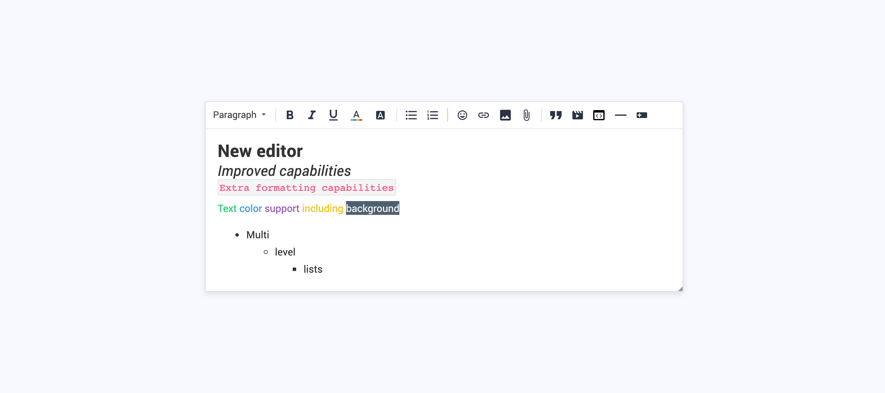 New editor for new articles now available in Control 🎉