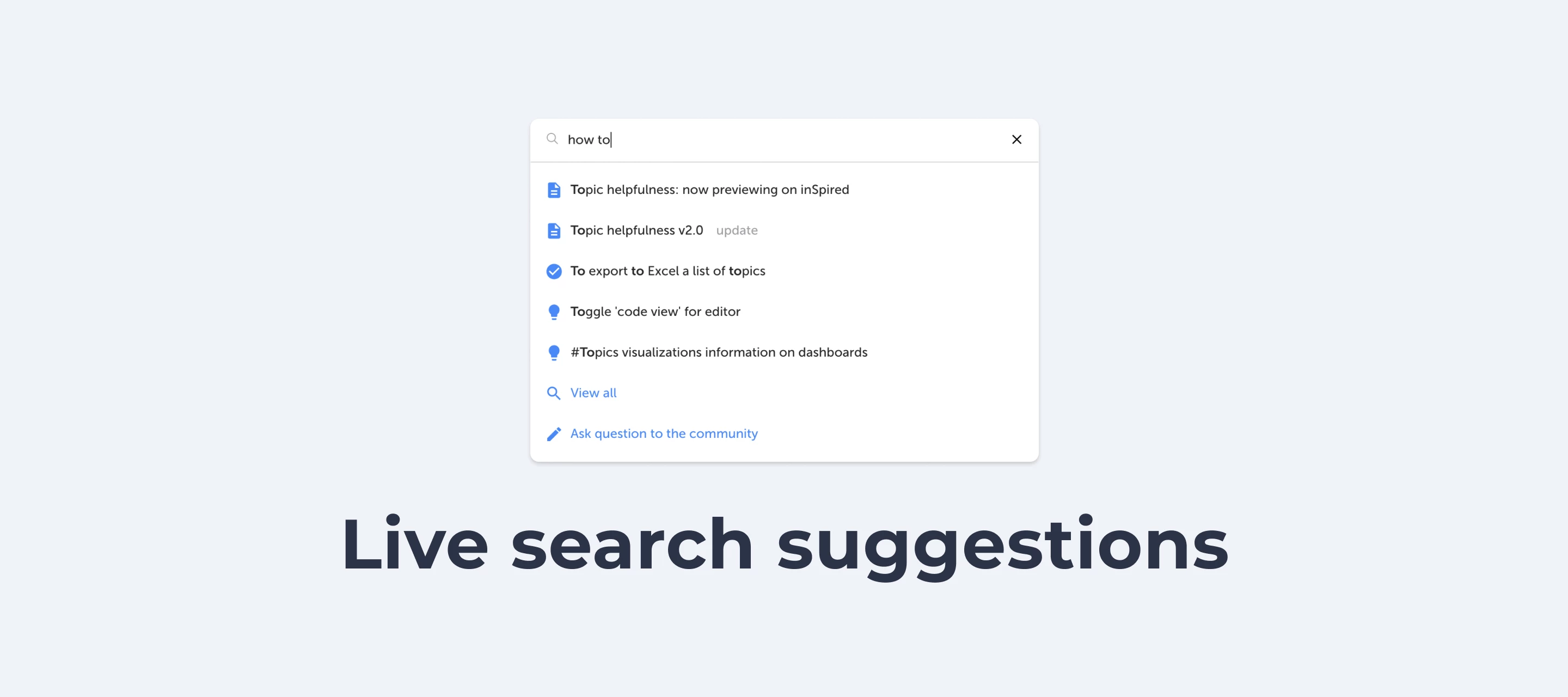 Live search suggestion gets a new look🔎👀