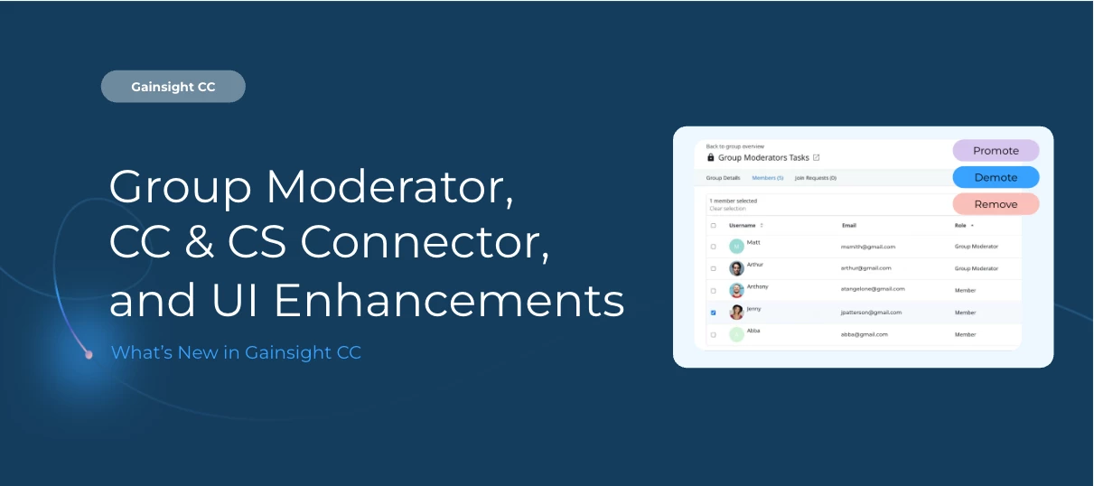 Gainsight CC: More Control, Richer Experiences, and a Stronger Global Presence