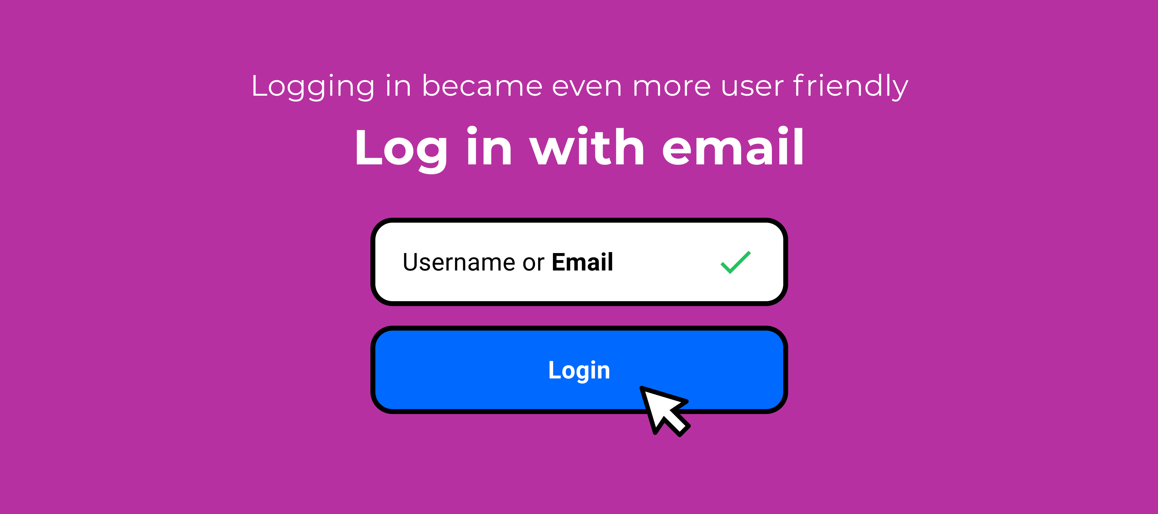 Log into community using email!!