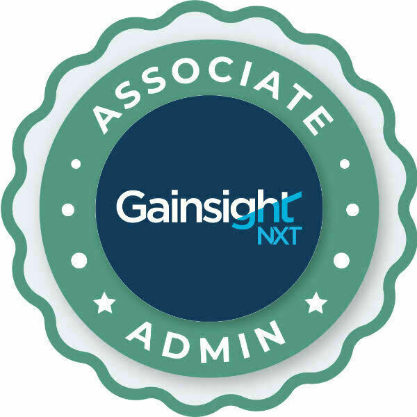 Gainsight Associate Admin: Level 1