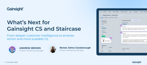 Explore the H2 Roadmap for Gainsight CS and Staircase