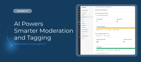 Gainsight CC: Smarter Moderation and Tagging, Powered by AI