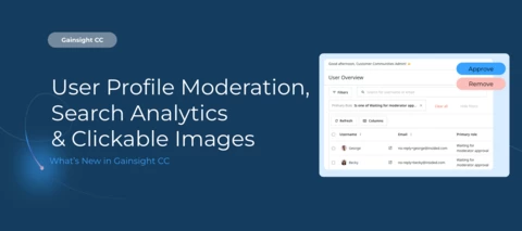 Gainsight CC: Stop Spam Before It Starts with AI-Powered User Profile Moderation