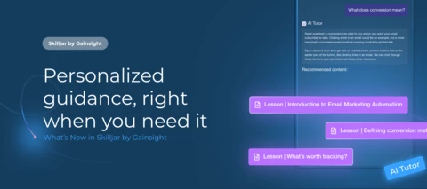 Skilljar by Gainsight: AI Tutor is Now Generally Available