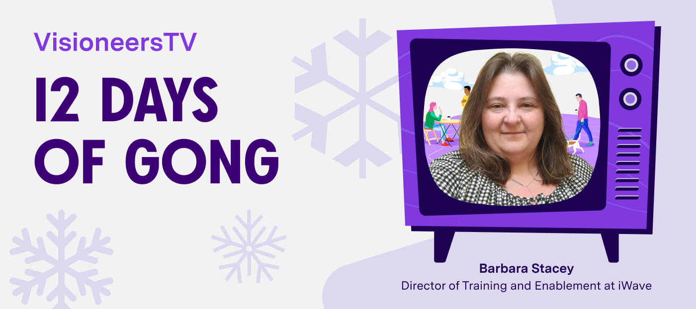 12 Days of Gong: How iWave’s Director of Training and Enablement Barbara Stacey uses Gong Initiative Boards to roll out and track new product messaging