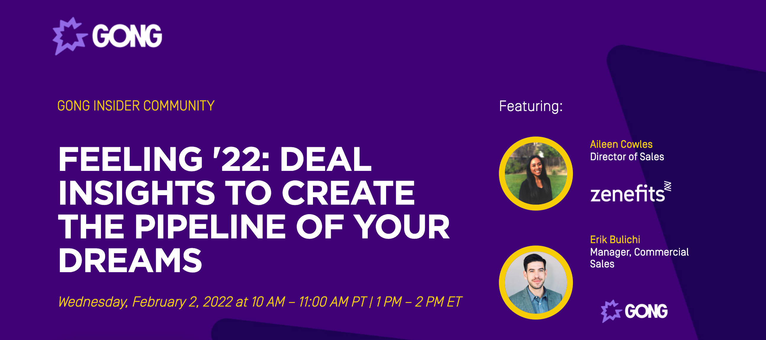 Tips from 'Feeling '22: Deal Insights to create the pipeline of your dreams'