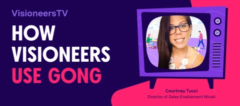 VisioneersTV S1 E1: How Courtney Tucci tracked her Gong rollout and adoption at Mirakl