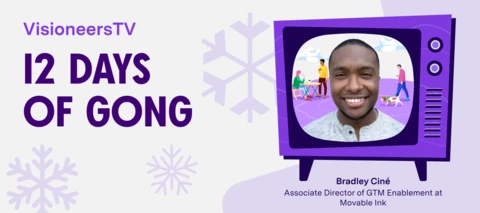 12 Days of Gong: How Director of GTM Enablement Bradley Ciné uses Gong's Smart Trackers