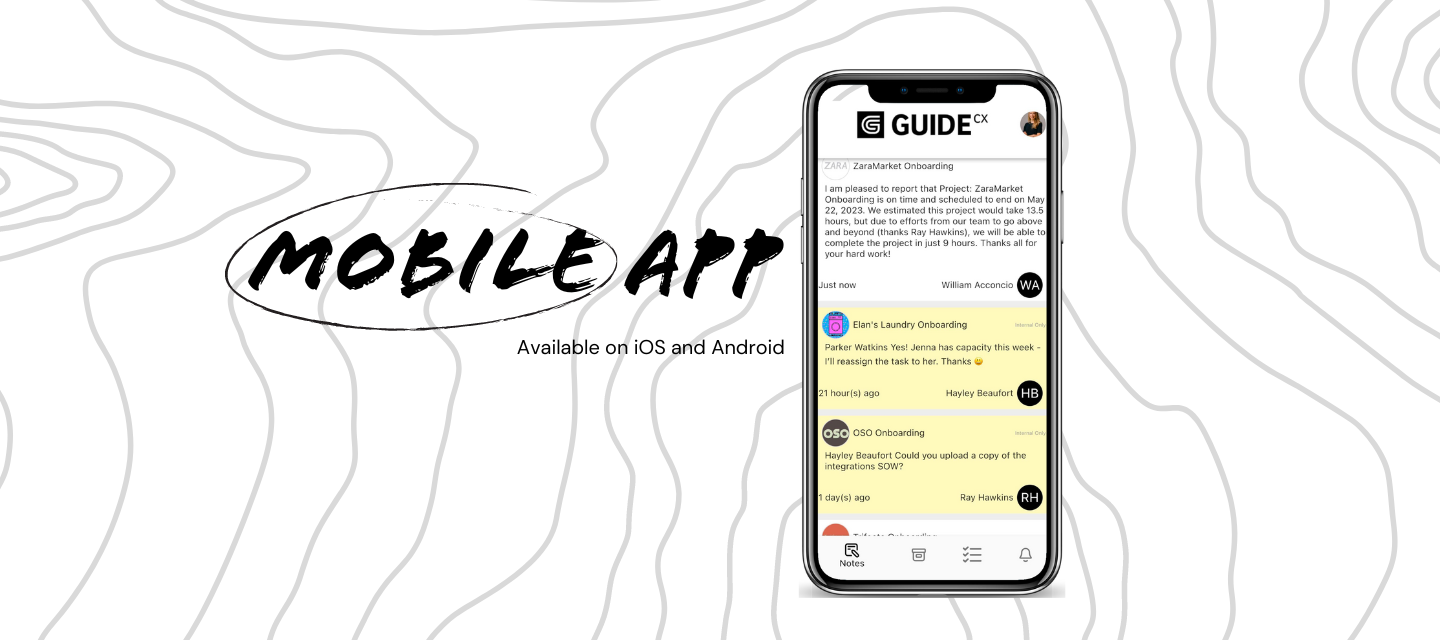 GUIDEcx Mobile App - Best Practices