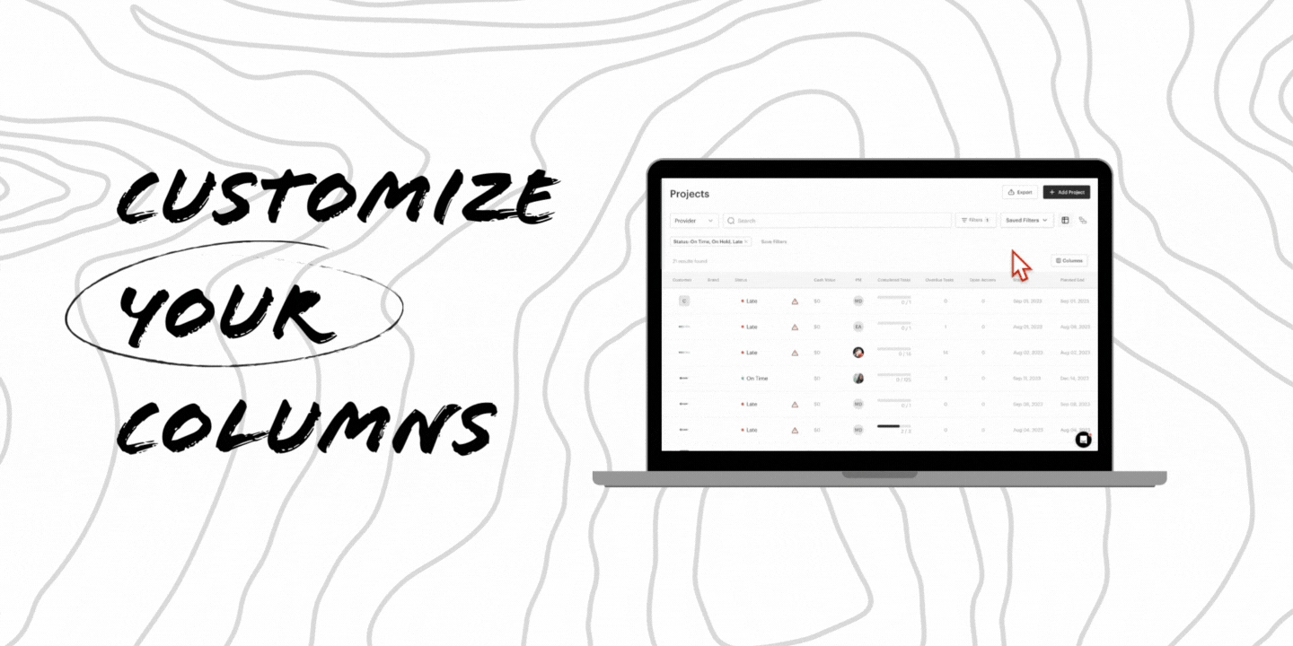 Customize your Column Headers