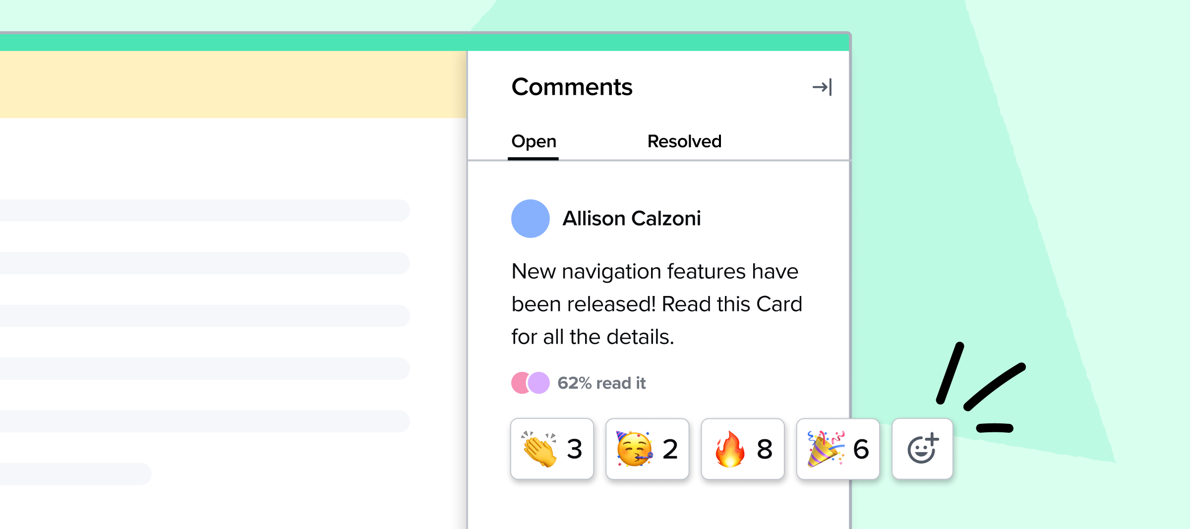 Announcements updates: new options for tracking engagement, commenting, and notifications