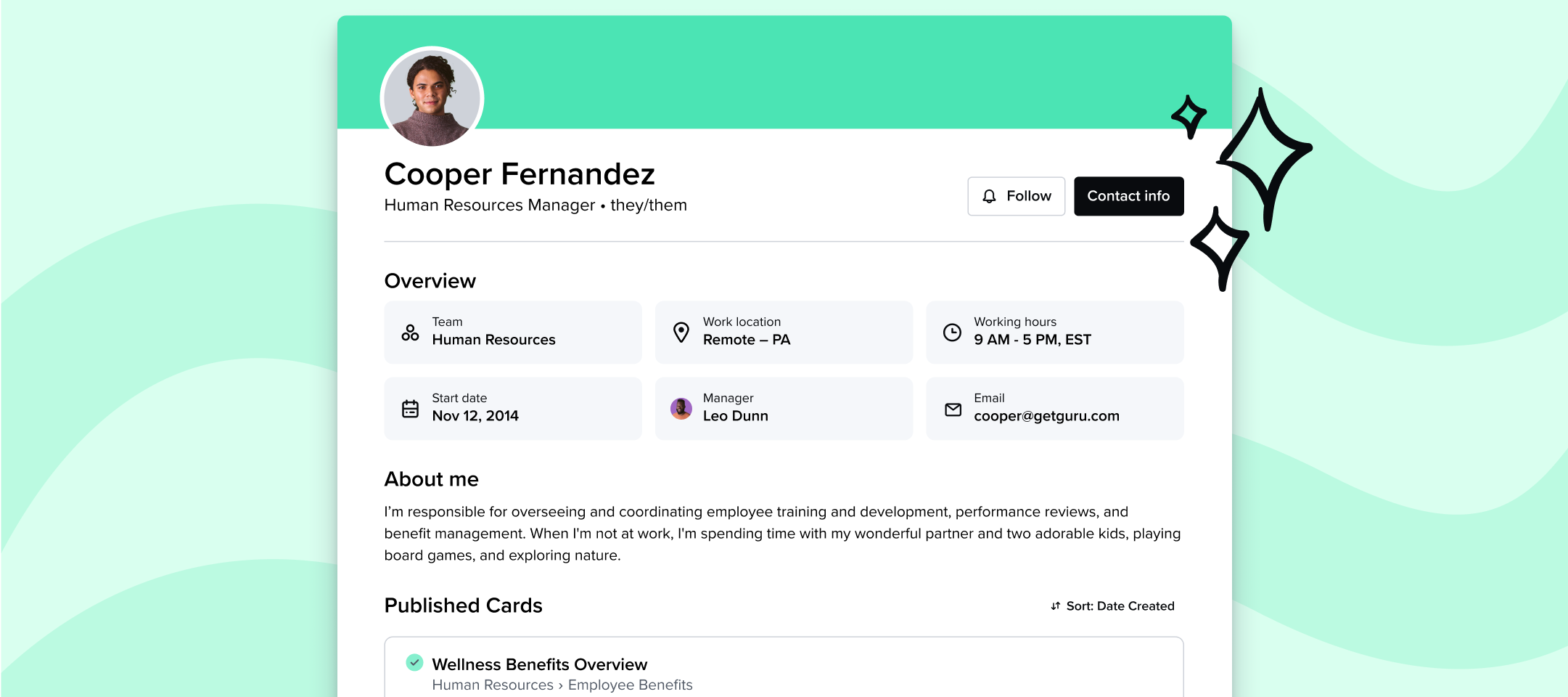 Employee Profiles: Connect the “who” to the “what” of company knowledge