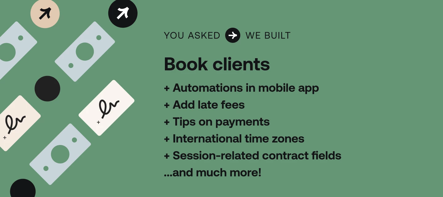 Feature release bundle: book clients