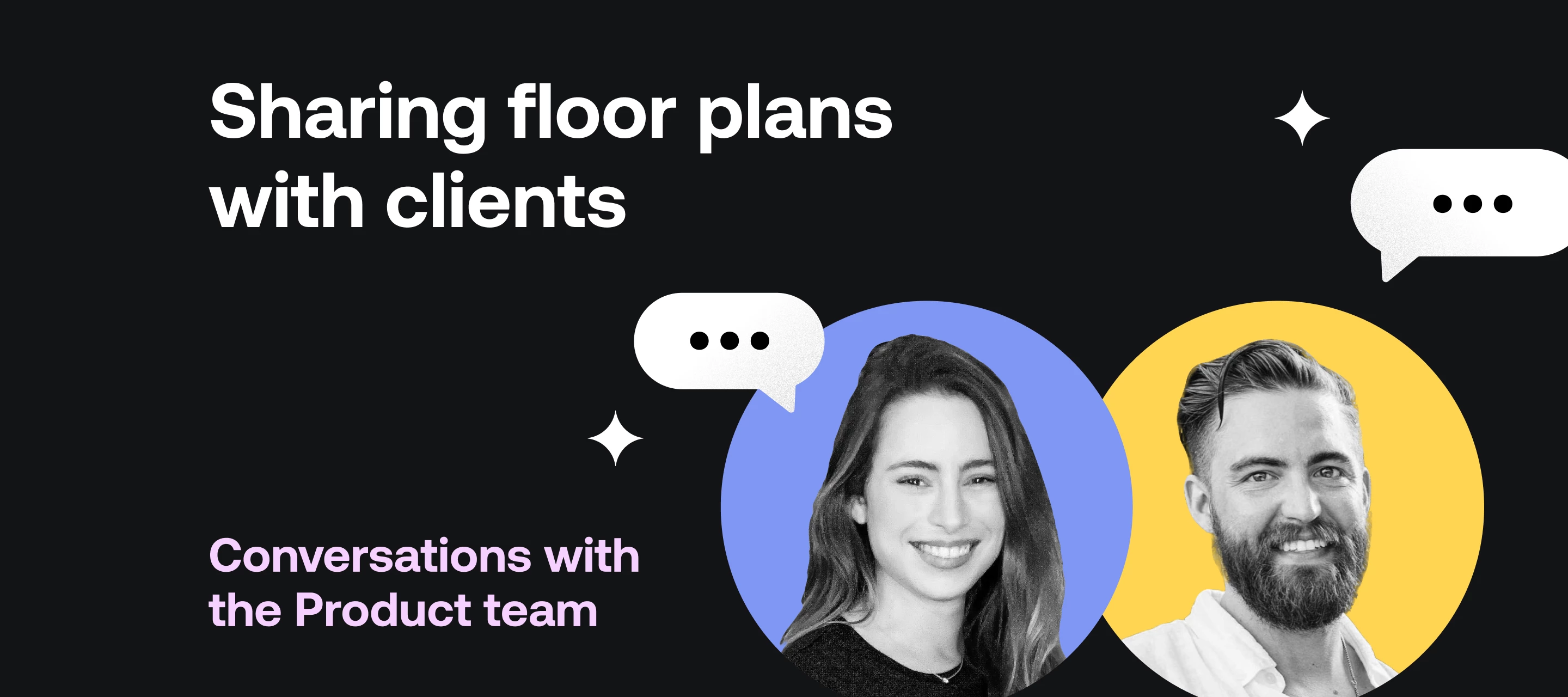 Sharing floor plans with clients